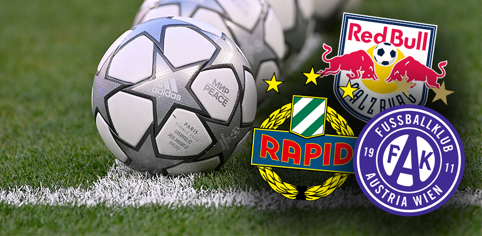 Die Platzierungen von Österreichs Teams in der aktualisierten Klub-Weltrangliste. 