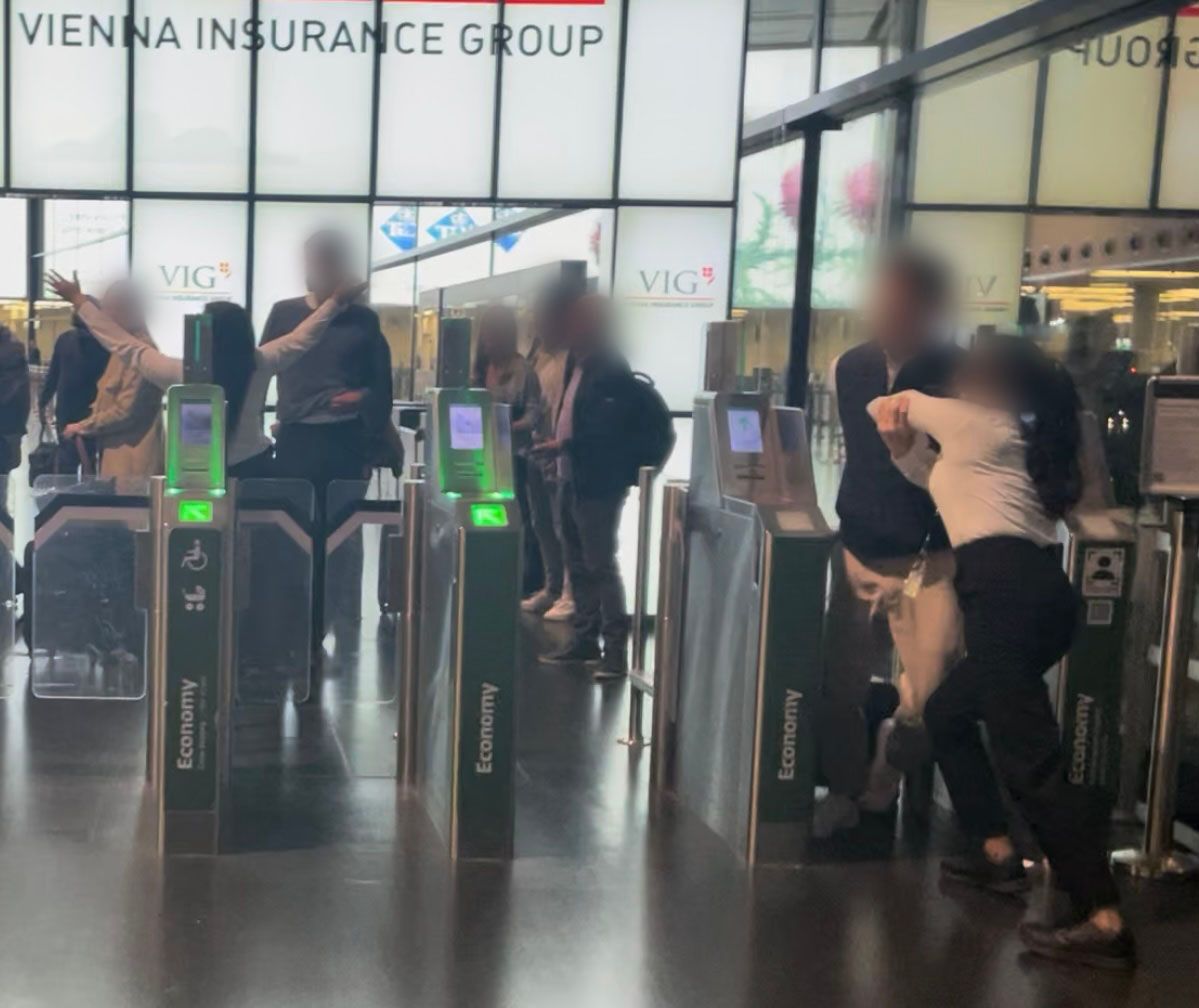 Chaos am Flughafen Wien