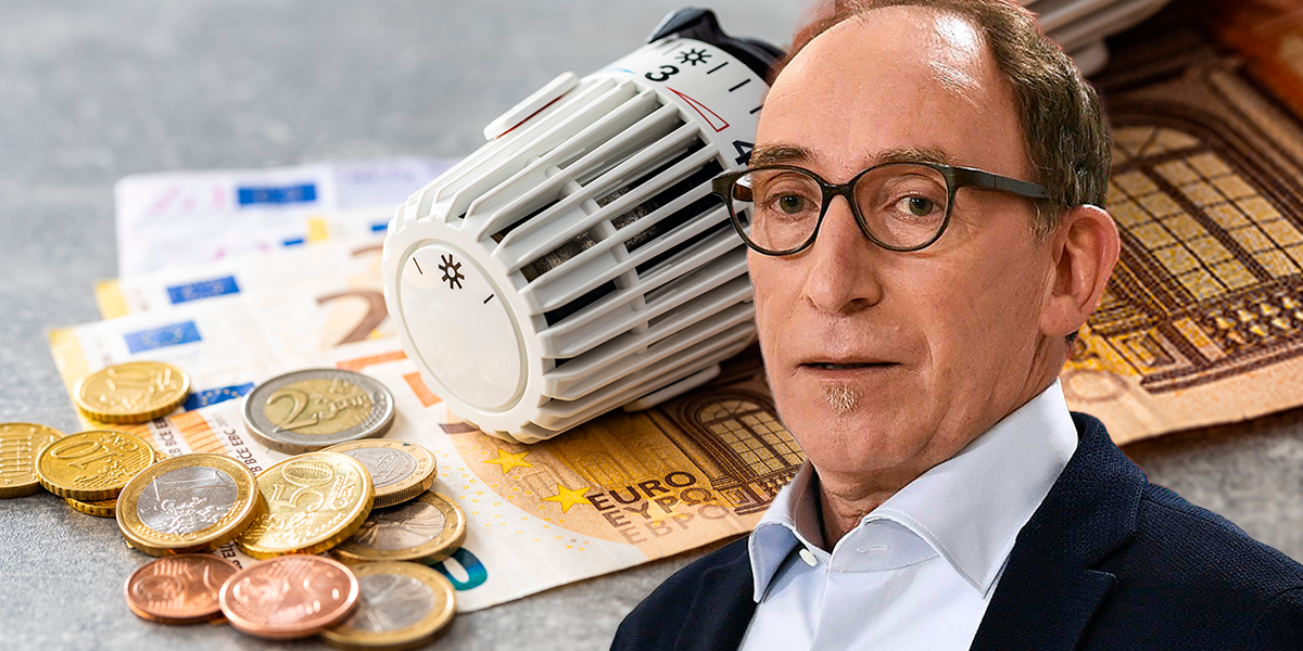 Im ATV-Interview kündigt Bundesminister Rauch eine Erhöhung des Energiebonus an.