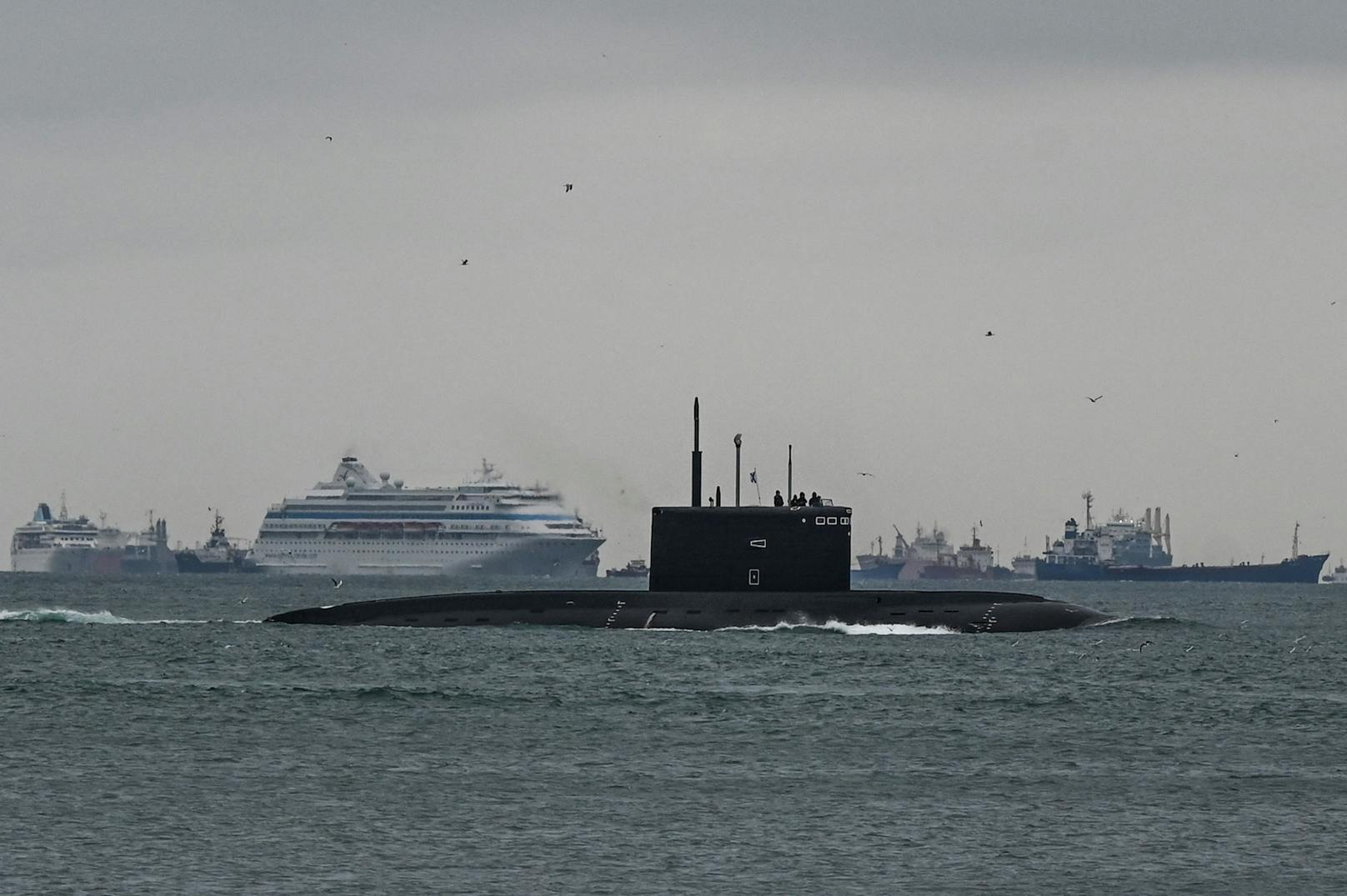 Ein russisches Atom-U-Boot drang einfach in norwegische Gewässer ein. (Symbolbild)