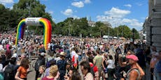 Große Vienna Pride läuft – halb Wien ist abgeriegelt