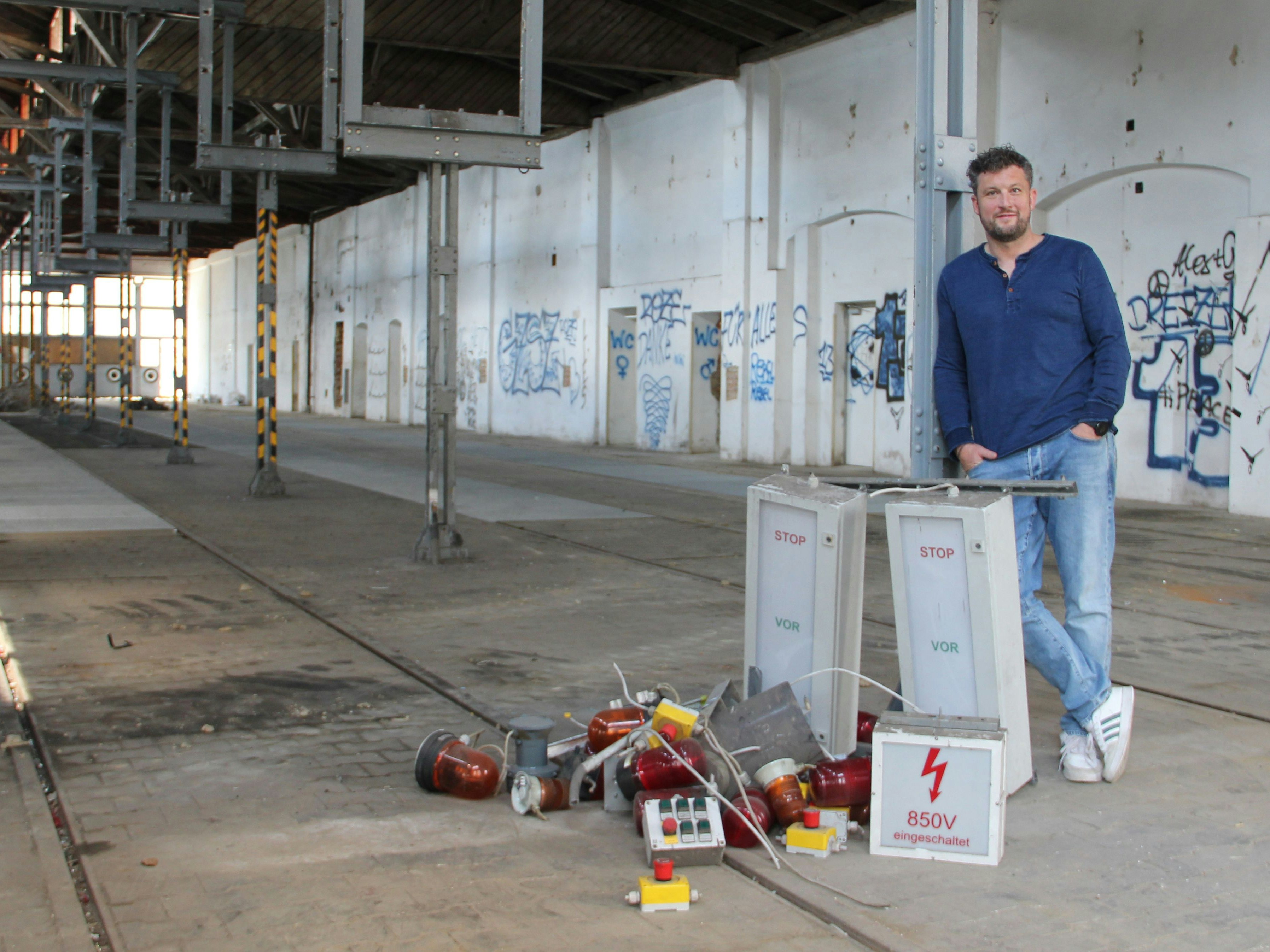 Geschäftsführer Martin Rohrbach von "Kraft Moments" will einen Grätzl-Treffpunkt für lokale Gastronomie und Künstler schaffen.