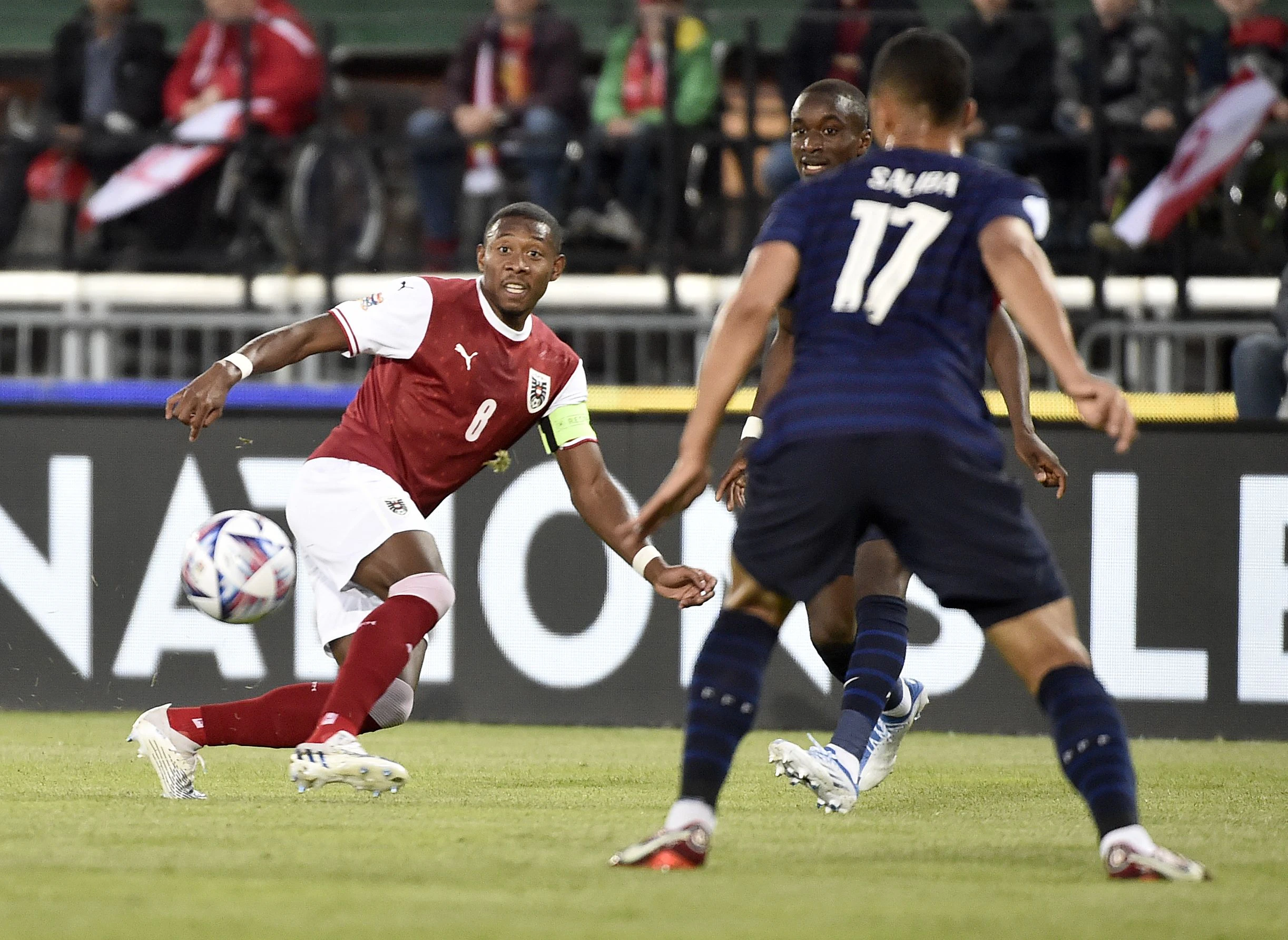 David Alaba fehlt verletzt.