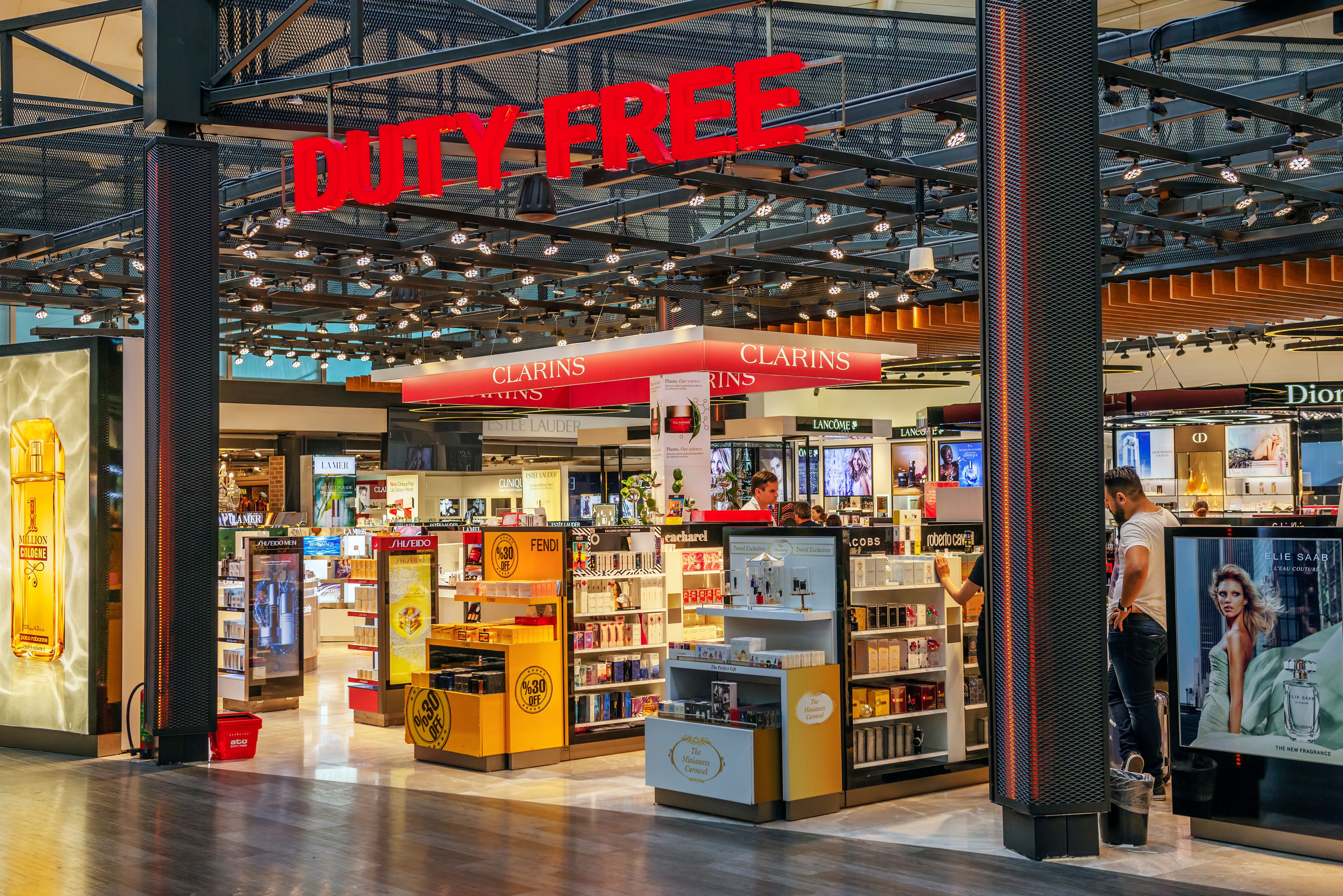 Duty Free, Flughafen