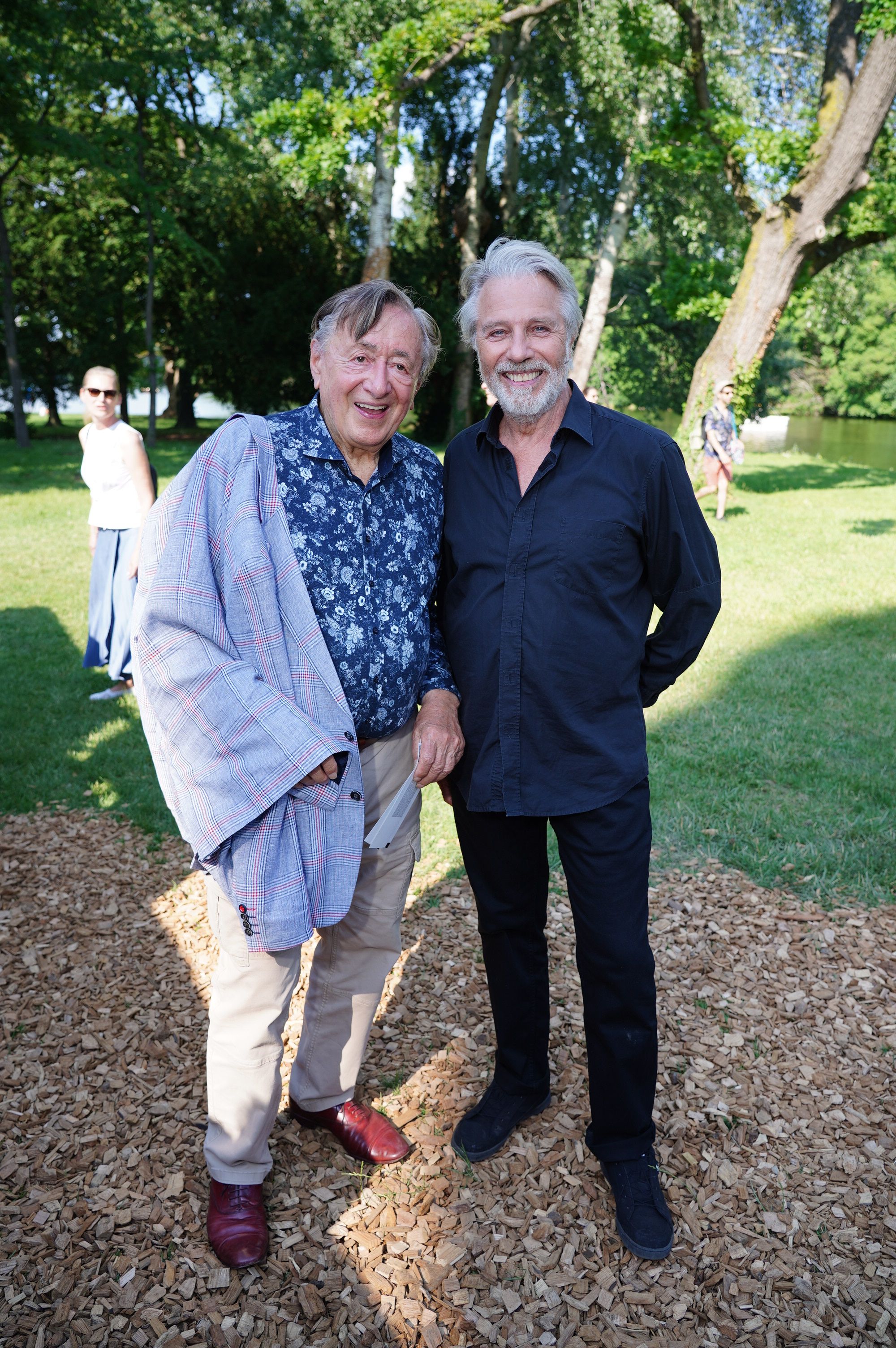 Auch Richard Lugner ließ sich die Premiere nicht entgehen.
