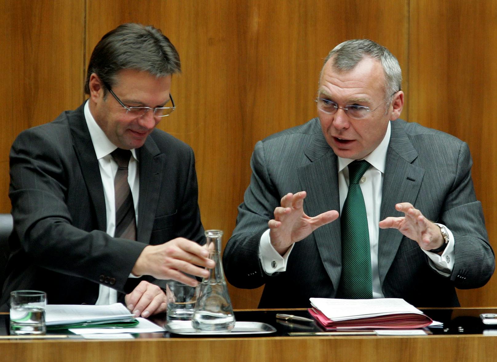 Auch unter SP-Kanzler Alfred Gusenbauer war er als Minister tätig (2007). 
