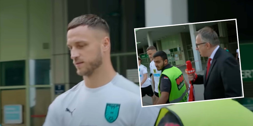 Arnautovic hatte keine Lust auf ein Interview.