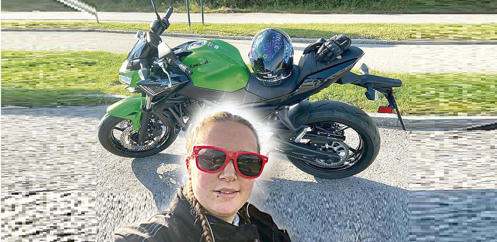 Katharinas Bike wurde in Liesing gestohlen – und tauchte in Tschechien wieder auf.