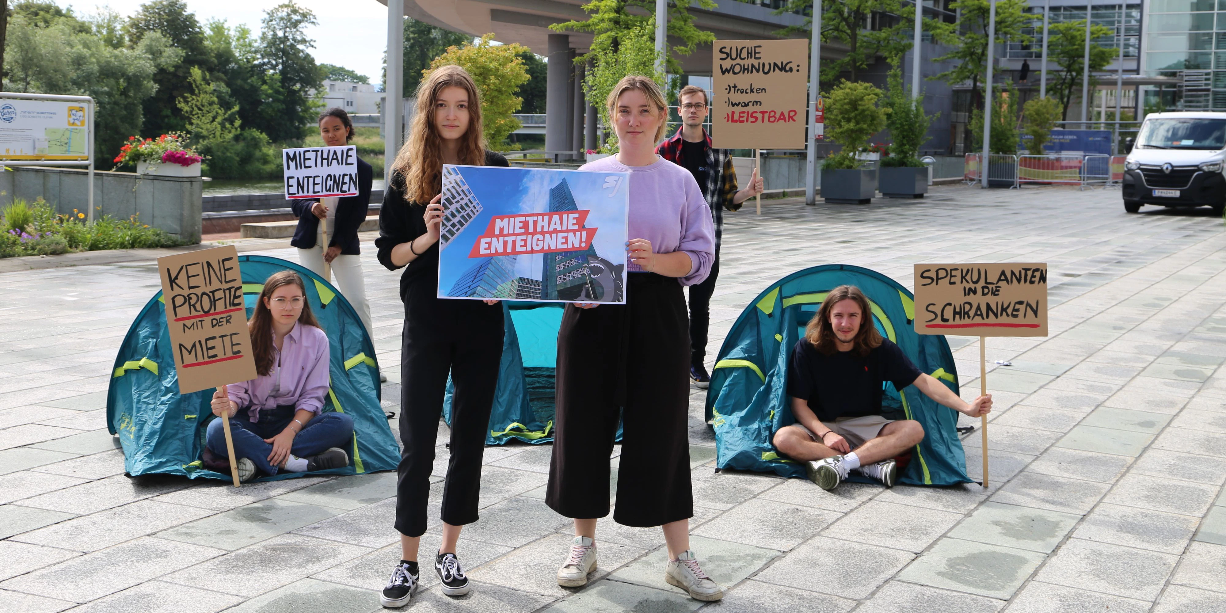 SJ-Protest in St. Pölten