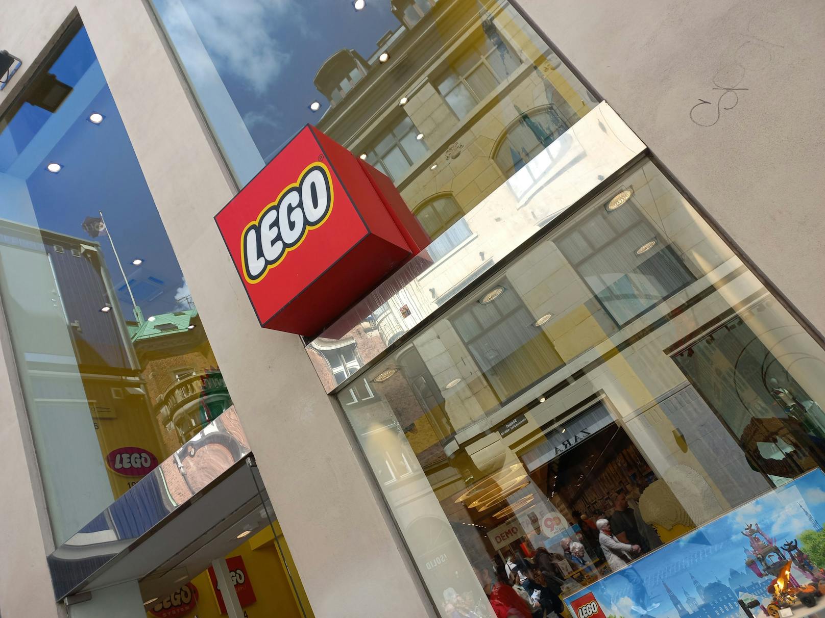 Export-Schlager aus Dänemark: Lego. In den zahlreichen Shops sind sogar einzelne Teile zu erwerben.