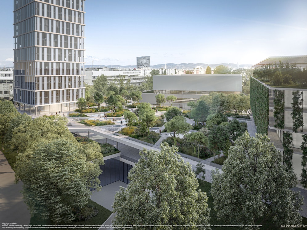 Bis 2027 soll Wien bei den Marina Towers einen zukunftsweisenden Fernbus-Terminal bekommen. Das gaben die Investoren bekannt.