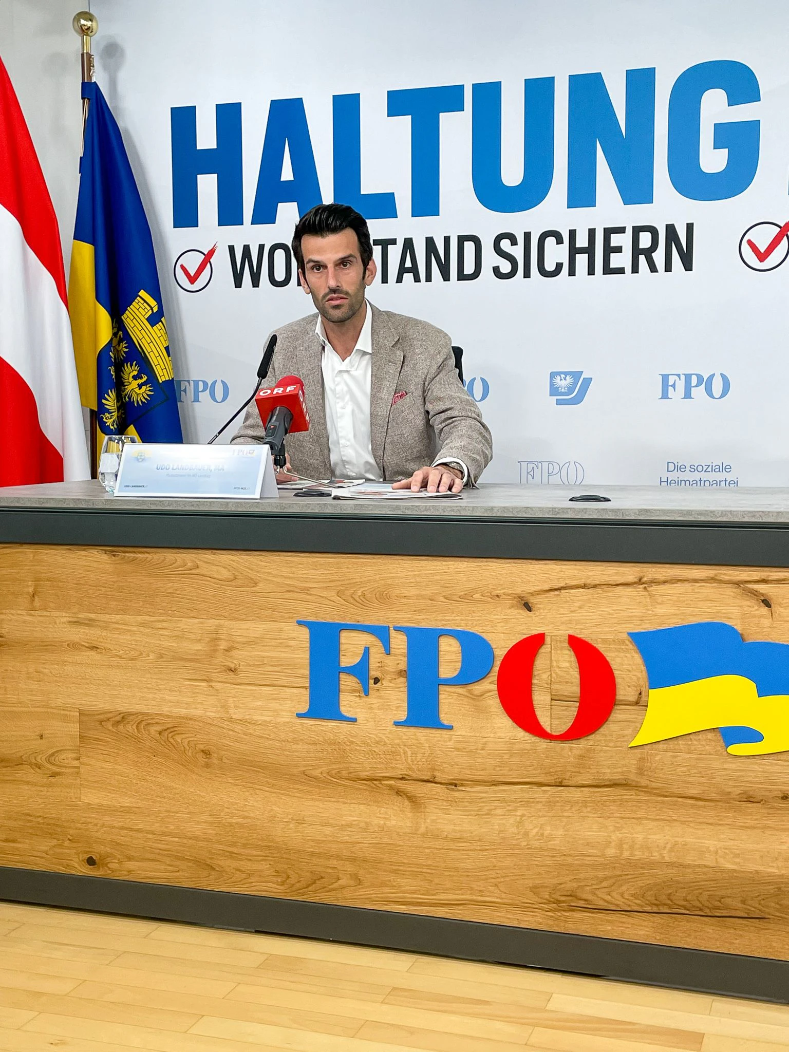FPNÖ-Chef Udo Landbauer