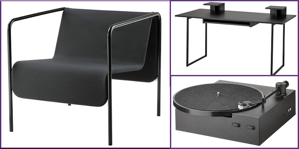 Im Rahmen der Mailänder Designwoche 2022 präsentierte IKEA Highlights aus der Zusammenarbeit mit dem DJ-Gespann&nbsp;Swedish House Mafia.&nbsp;