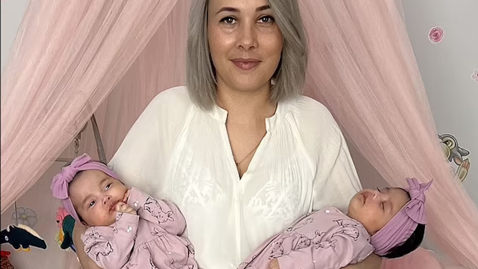 Das sind keine Zwillinge – Alina wurde in der selben Woche zwei Mal schwanger.