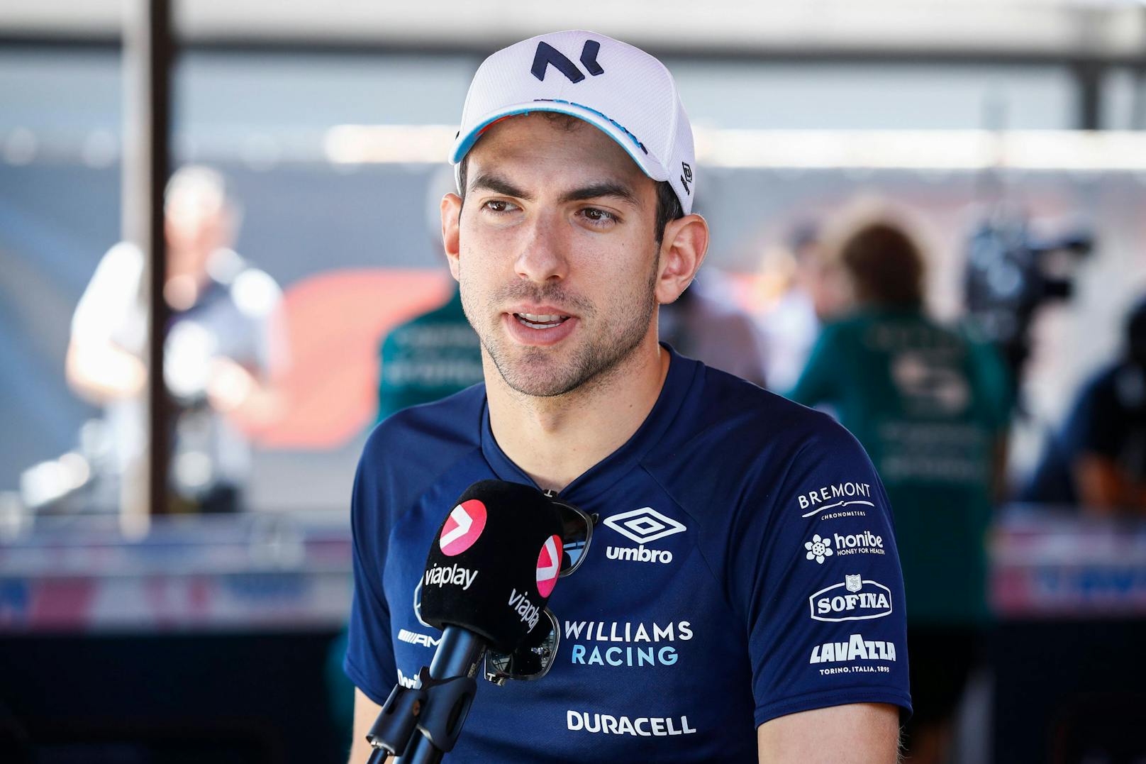 Formel-1-Pilot Nicholas Latifi könnte schon im Juli sein Cockpit verlieren. 