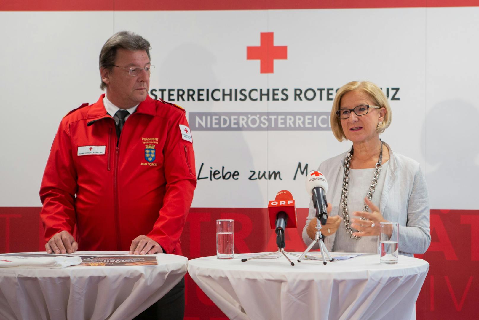 Das Rote Kreuz bietet eine große Bandbreite an Leistungen an.