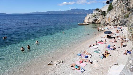 Strand in Rijeka