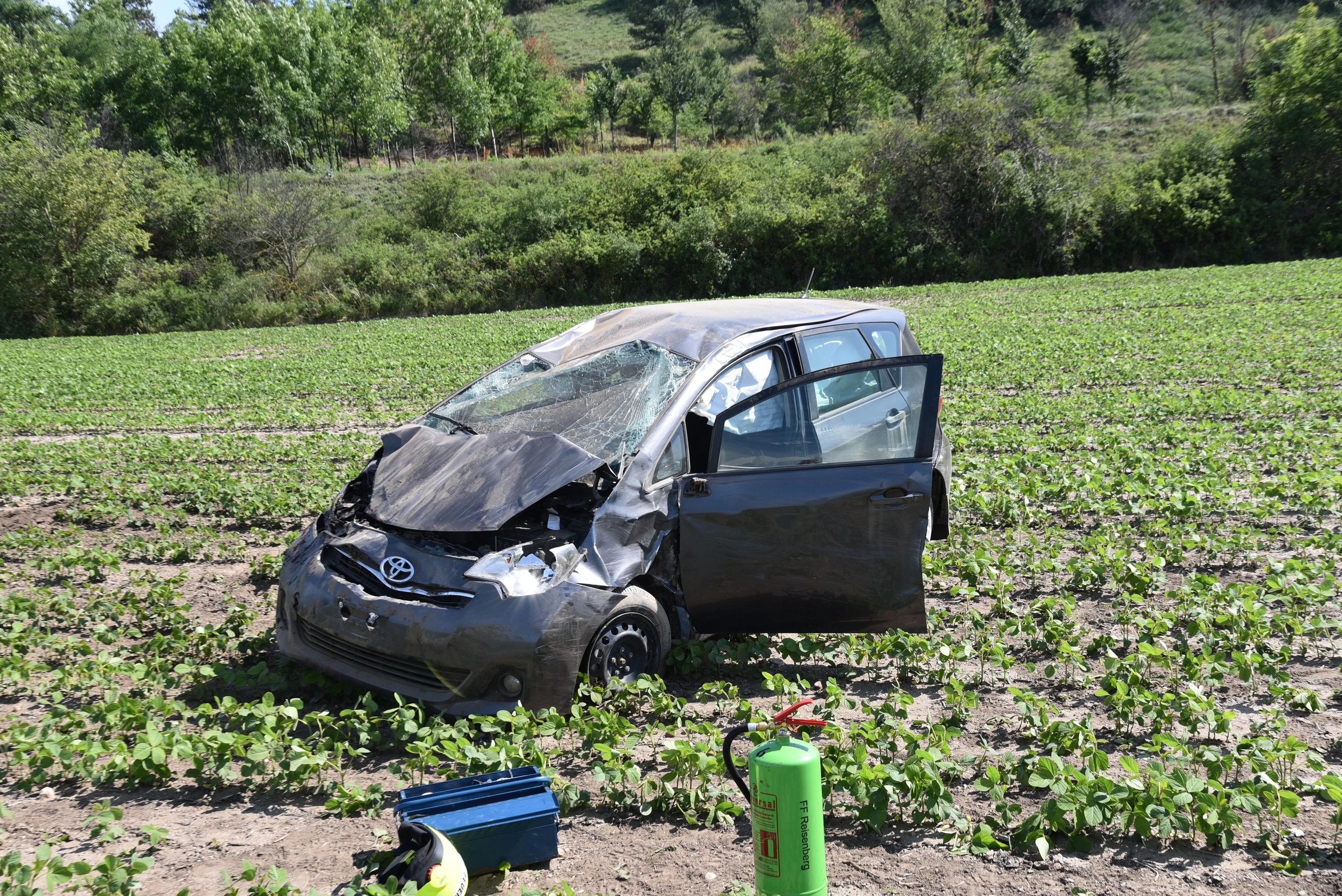 Alko-Crash: Lenker musste Führerschein abgeben