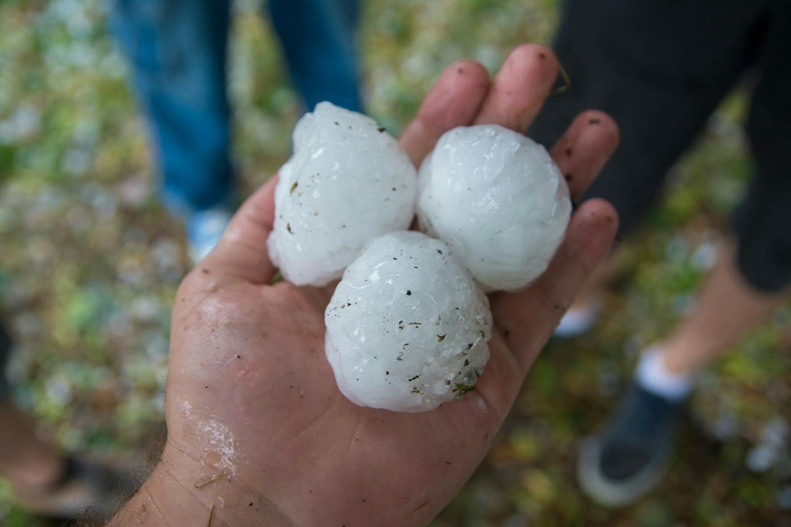 In Österreich besteht Unwettergefahr: Gewitter mit großem Hagel werden erwartet. (Symbolbild)