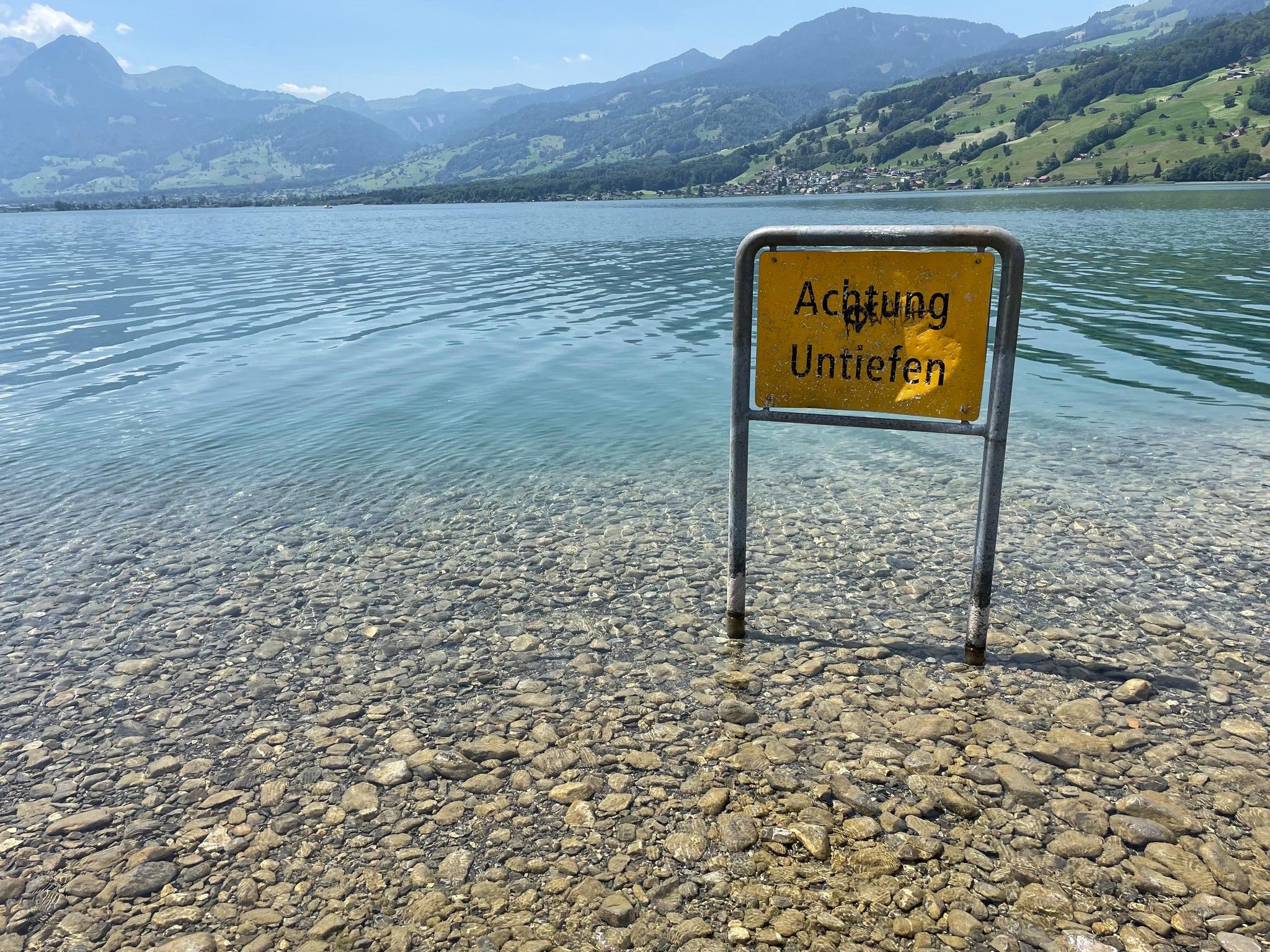Wenige Meter von dieser Stelle entfernt wurde der leblose Körper des Vermissten gefunden.