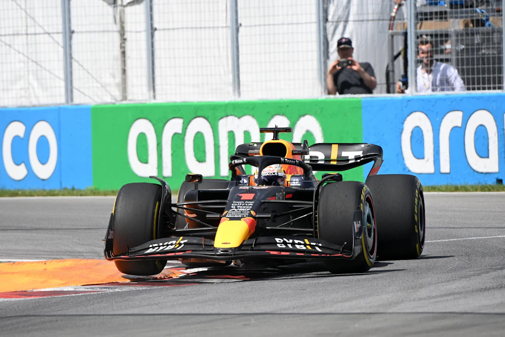 Max Verstappen ist am Freitag der Schnellste. 