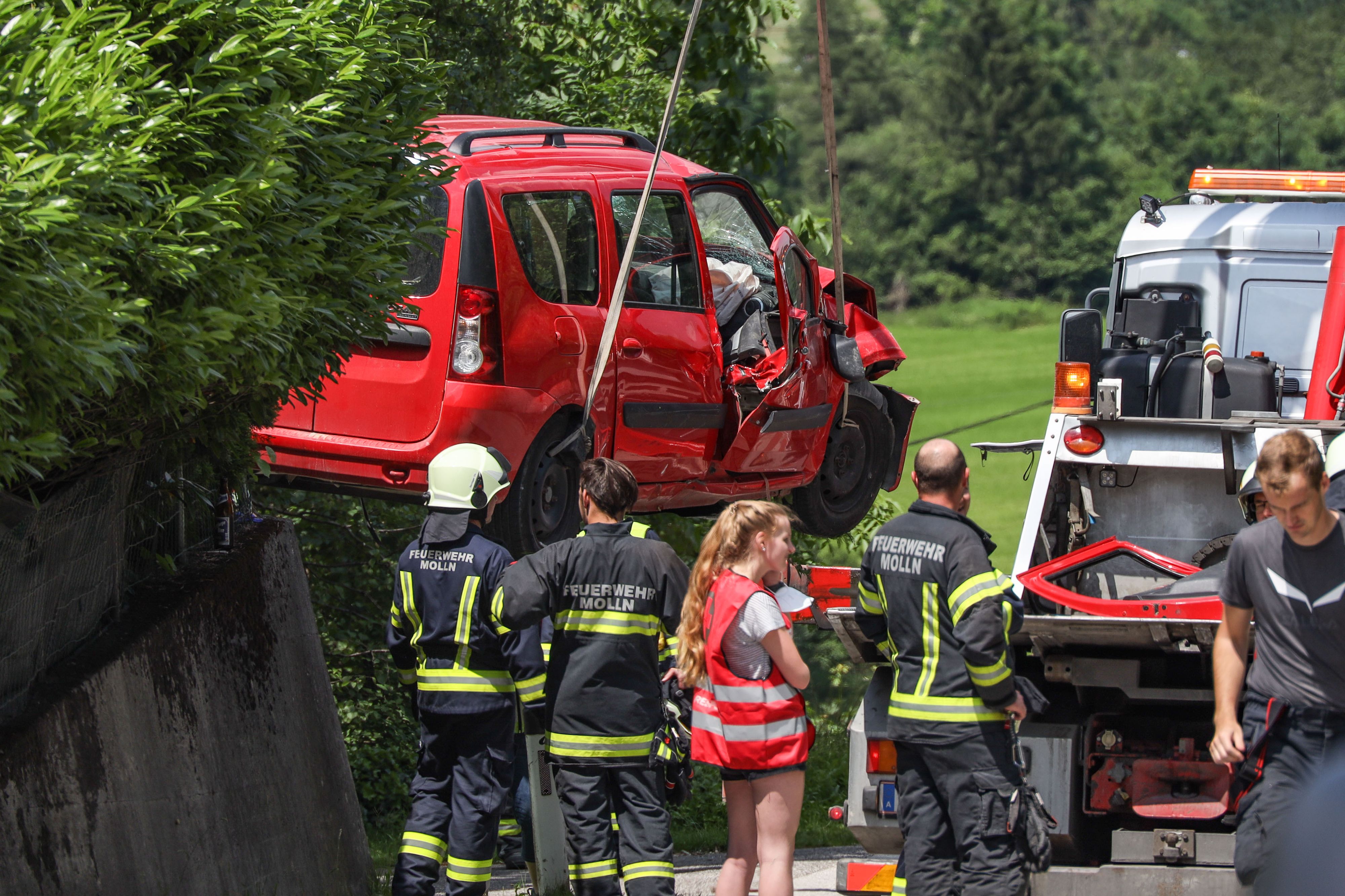 Zu einem tödlichen Verkehrsunfall kam es in Oberösterreich.