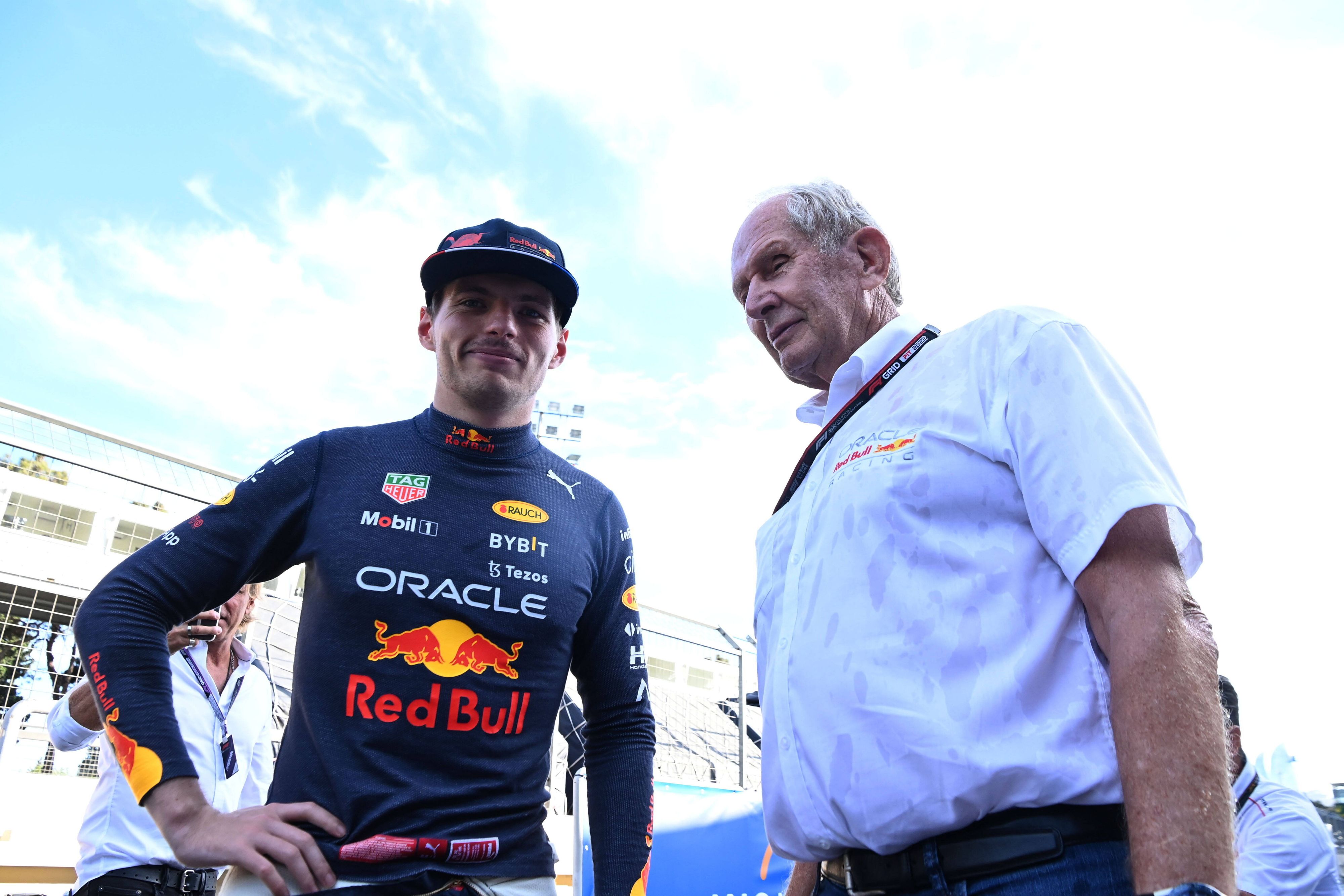 Max Verstappen und Helmut Marko