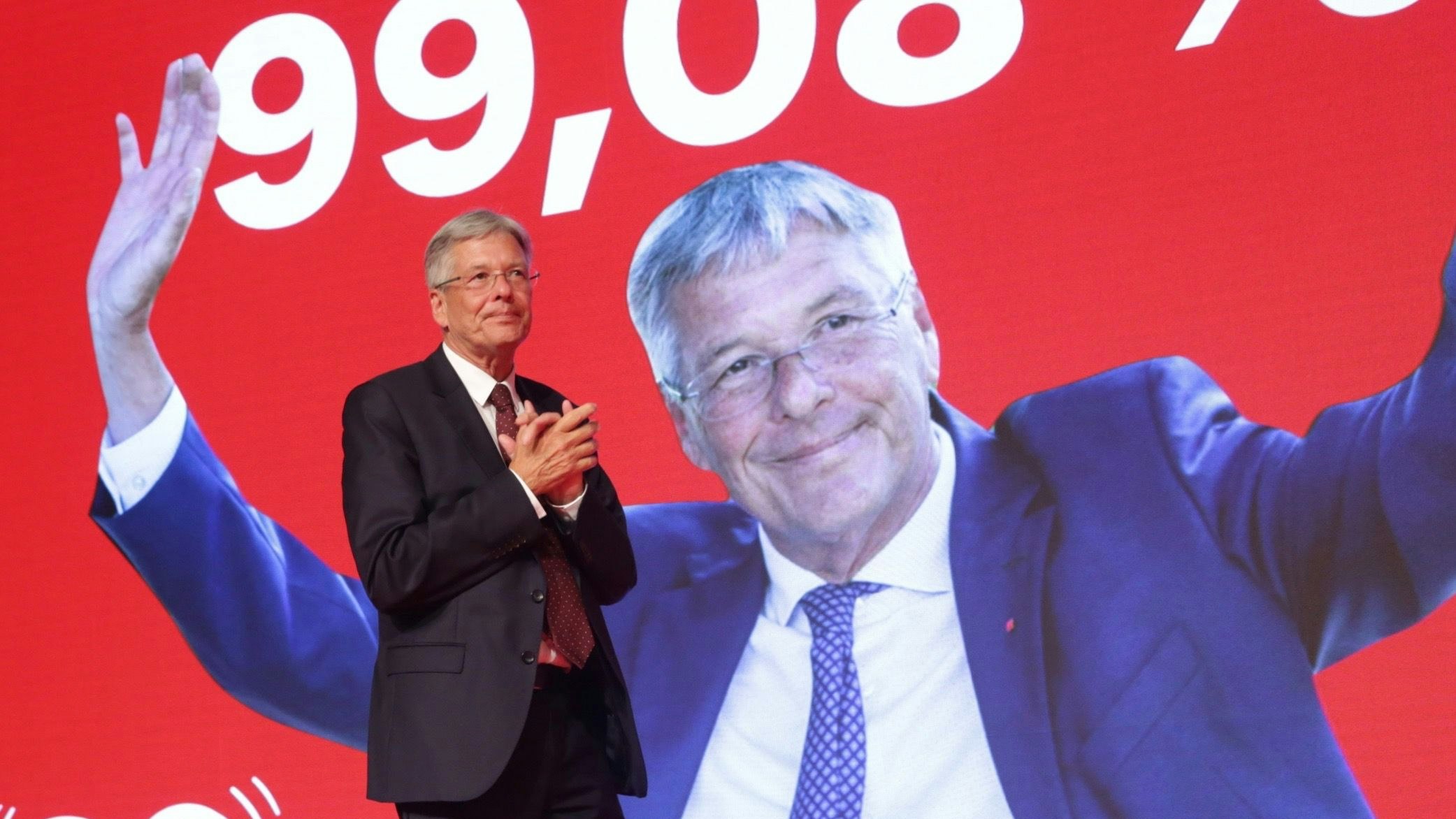 Peter Kaiser nach Wiederwahl 