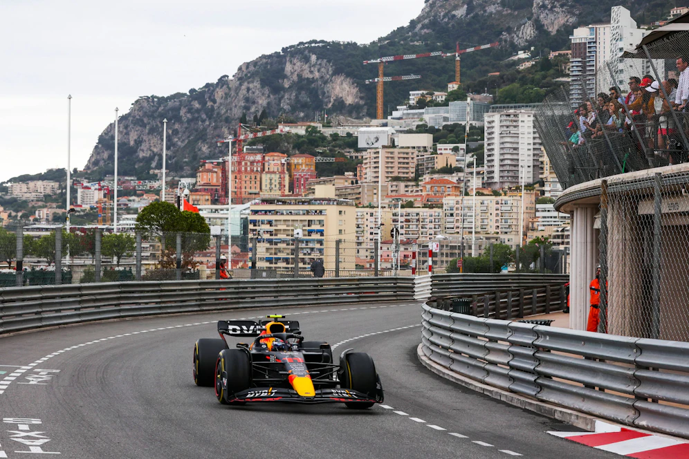 Sergio Perez auf seinem Weg zum Großen Preis von Monaco. War es womöglich der vorerst letzte Grand Prix? 