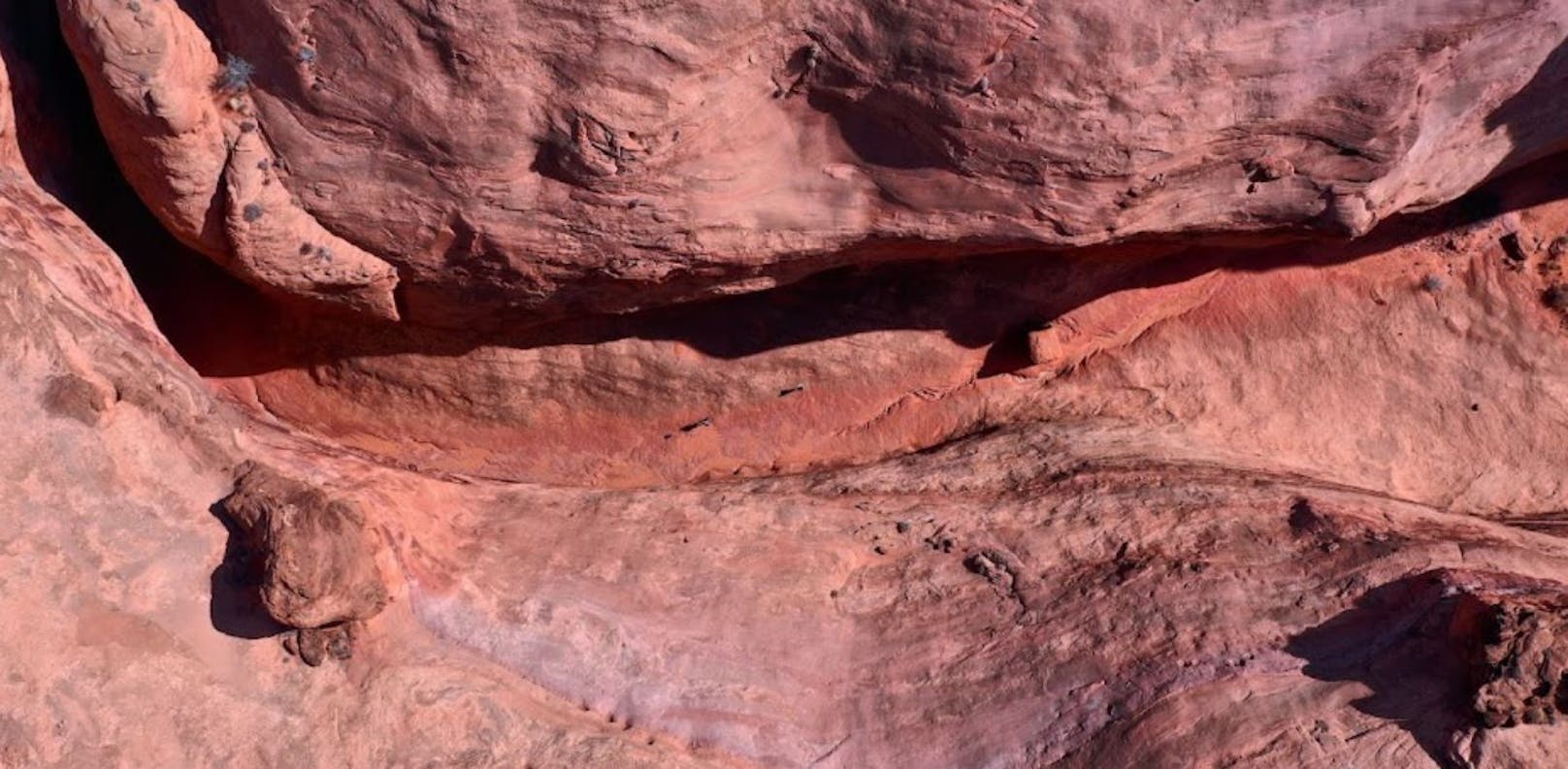 Der Sandthrax Canyon in den USA ist an manchen Stellen nur ein paar Zentimeter breit.