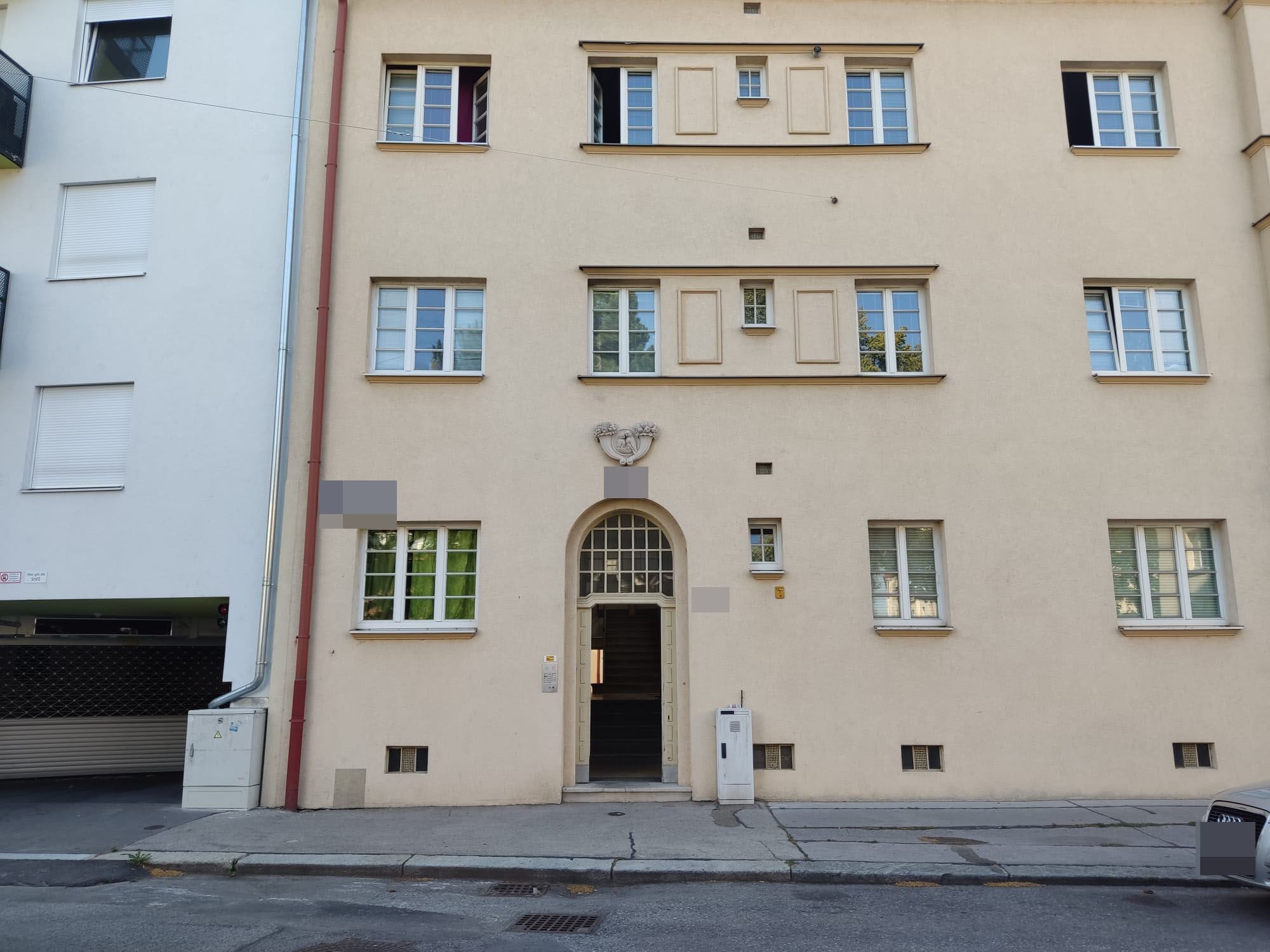 Die mutmaßliche Tatwohnung befindet sich im 21. Wiener Gemeindebezirk