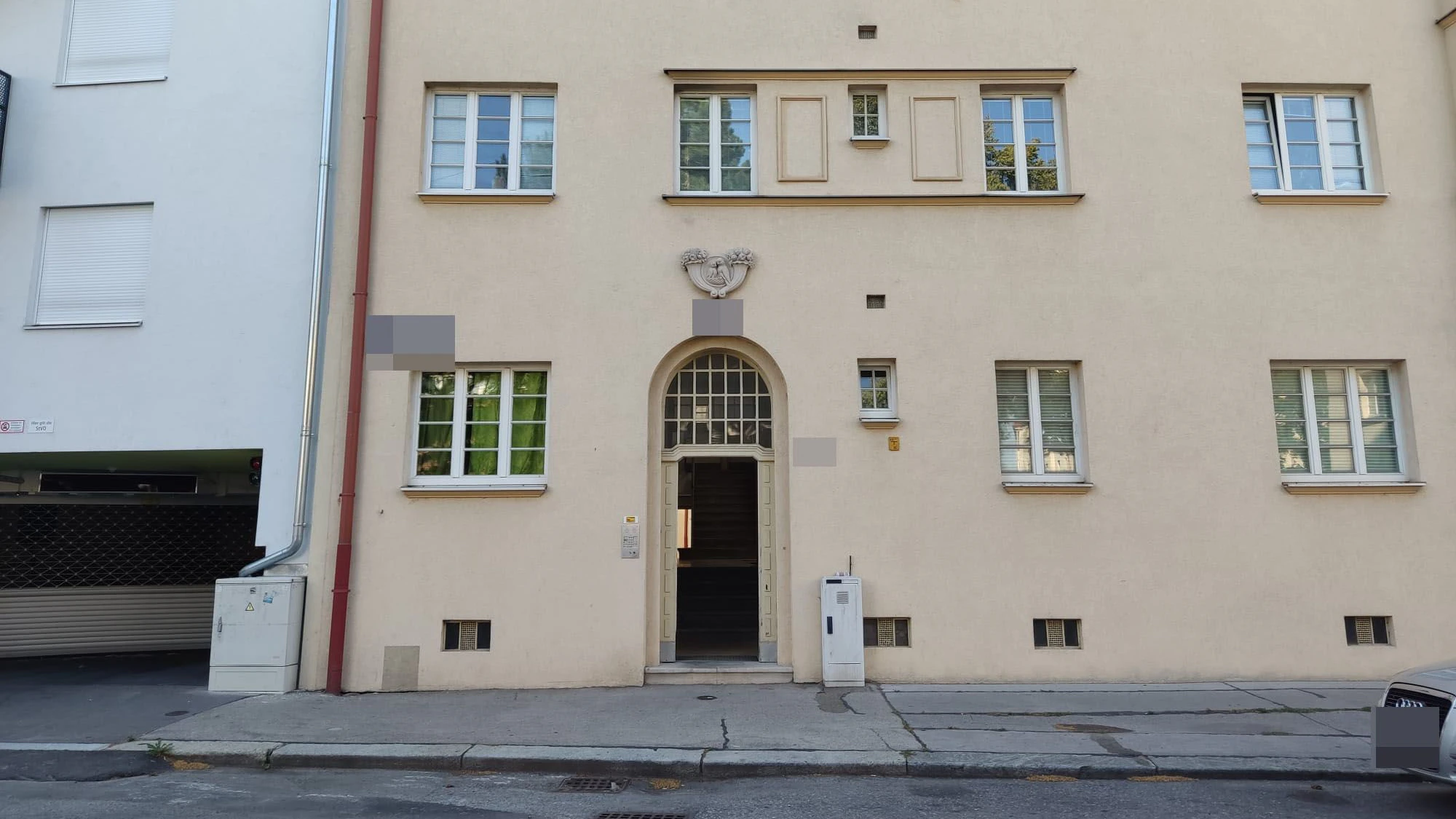 Die mutmaßliche Tatwohnung befindet sich im 21. Wiener Gemeindebezirk