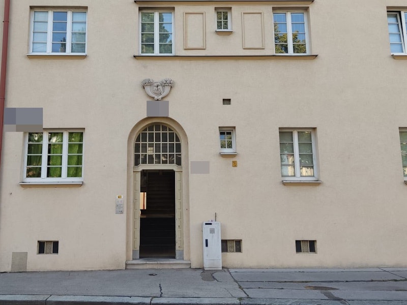 Die mutmaßliche Tatwohnung befindet sich im 21. Wiener Gemeindebezirk