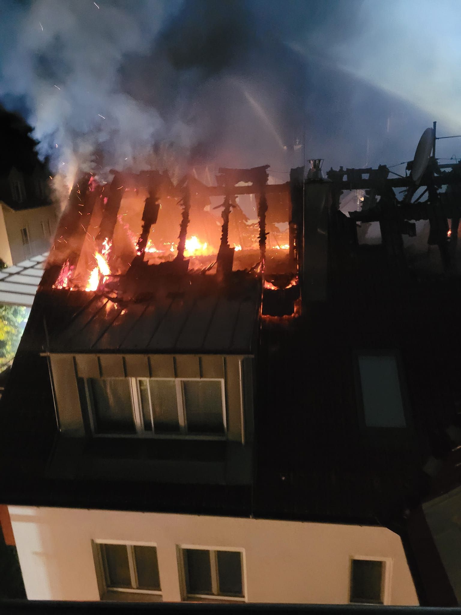Fotos vom Einsatz der Feuerwehr.