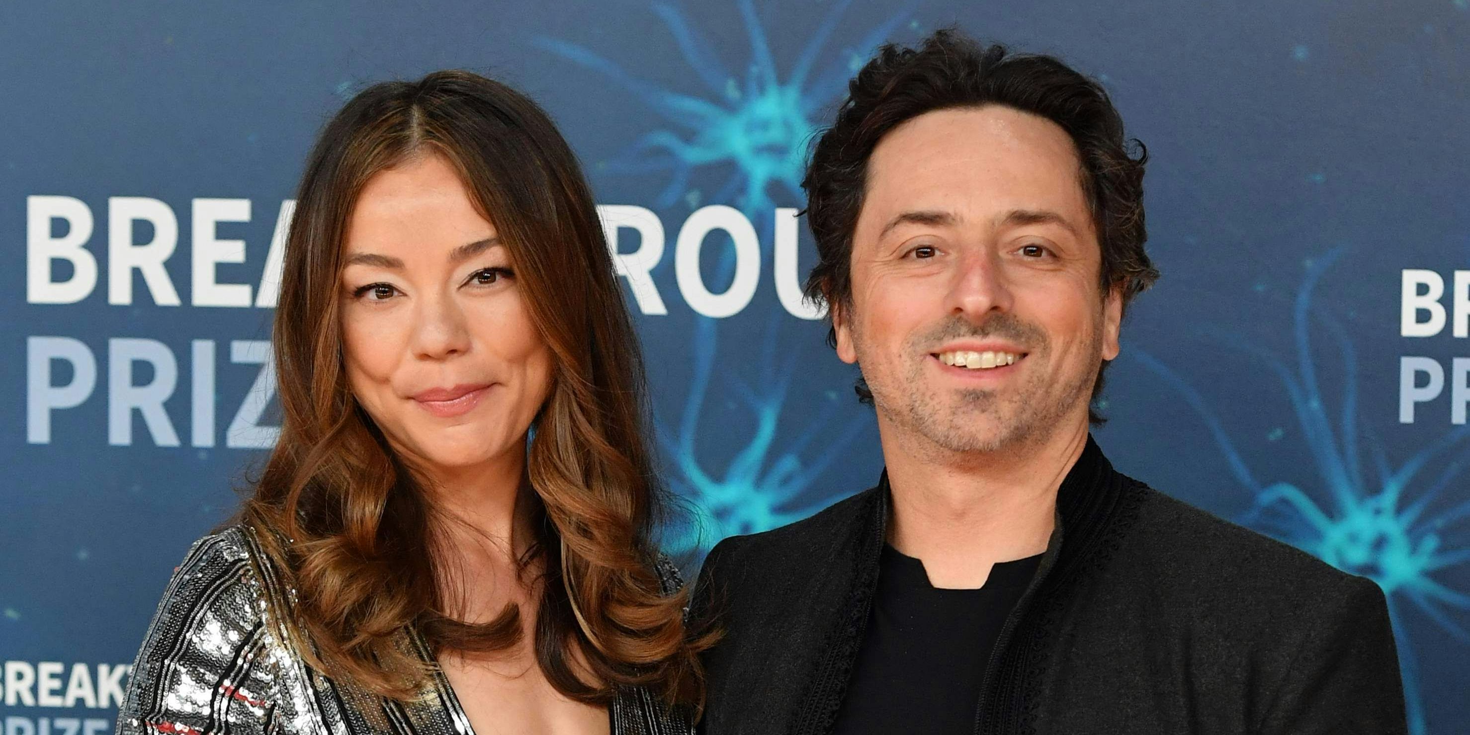 Nicole Shanahan und Sergey Brin