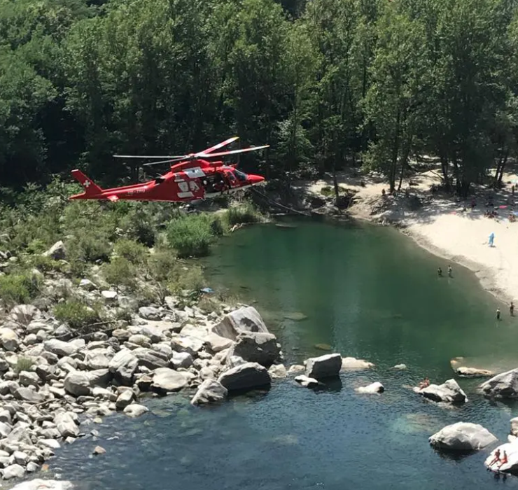 Am Freitagnachmittag ereignete sich in der Maggia bei Pozzo di Tegna ein tödlicher Badeunfall.