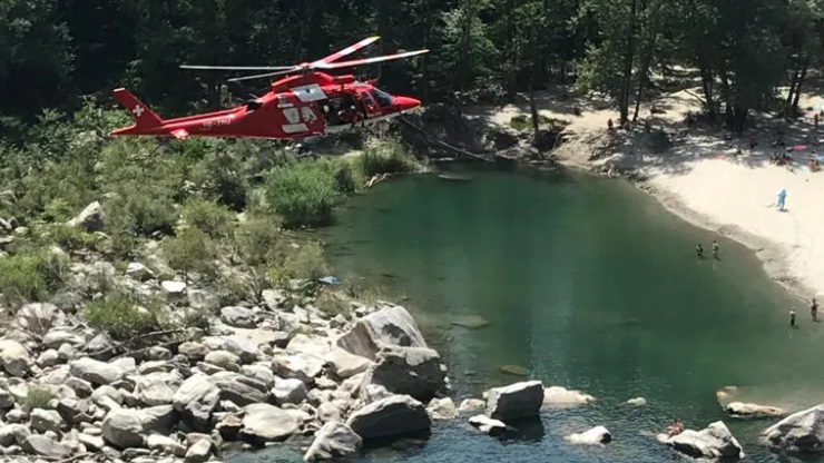 Am Freitagnachmittag ereignete sich in der Maggia bei Pozzo di Tegna ein tödlicher Badeunfall.
