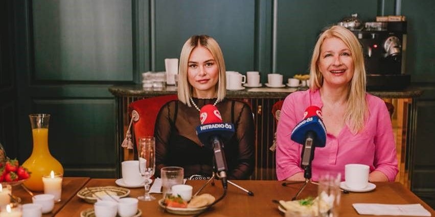 Mathea mit Claudia Stöckl