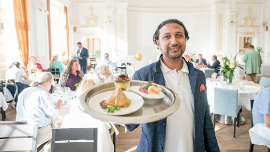 Mukesh Kumar bietet in seiner "Kumar's Kitchen" in Wien-Liesing indisches Fine Dining.