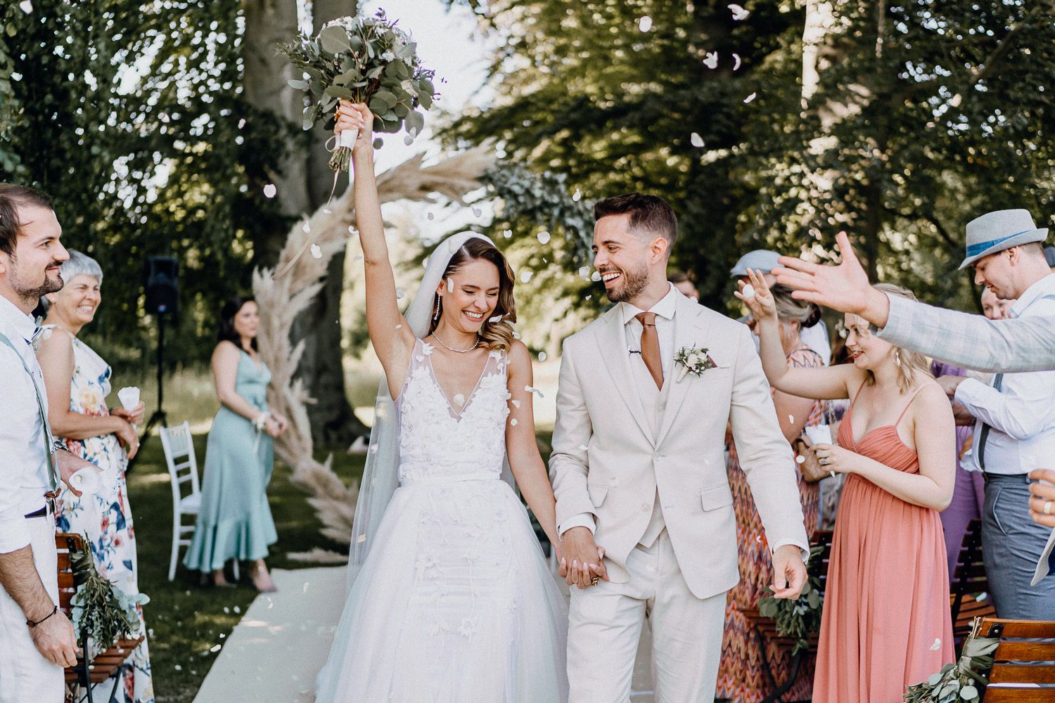 TV-Moderatorin Julia Furdea und ihr Christian sind jetzt verheiratet.