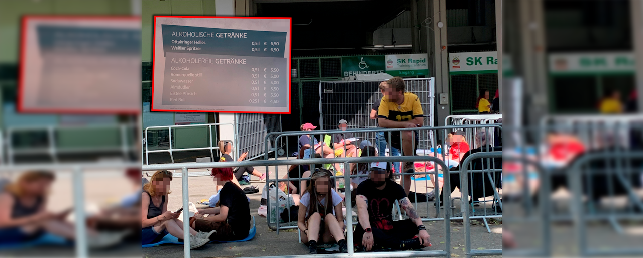 Heute.at - Hammer-Preise in der Hitze – 5 Euro für stilles Wasser