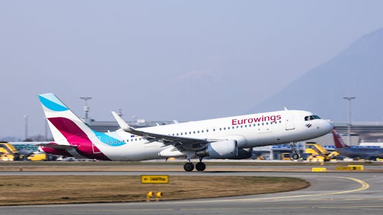 Viele Eurowings-Flüge mussten am Samstag und Sonntag gestrichen werden.