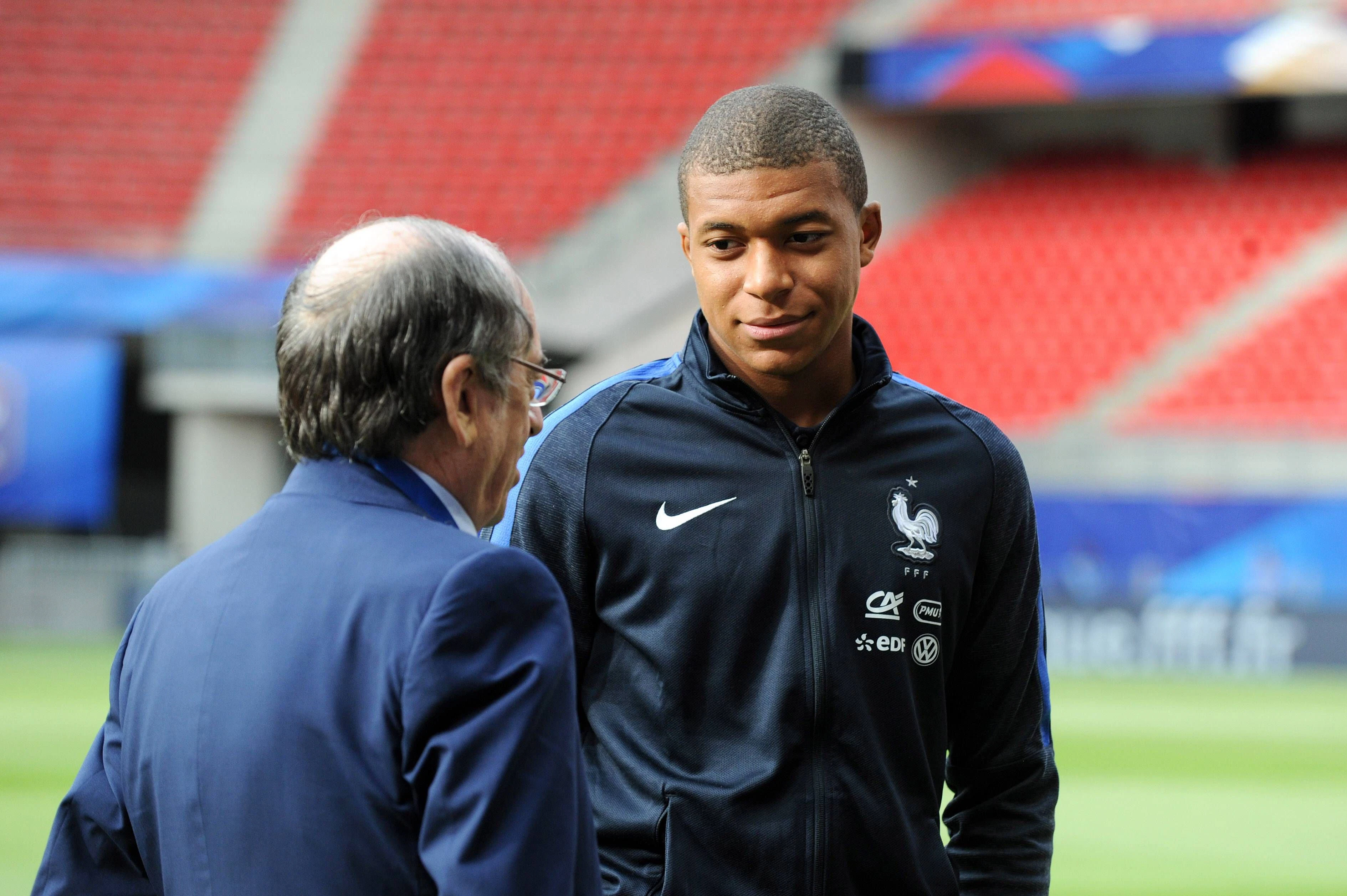 Mbappe und Verbands-Boss Le Graët