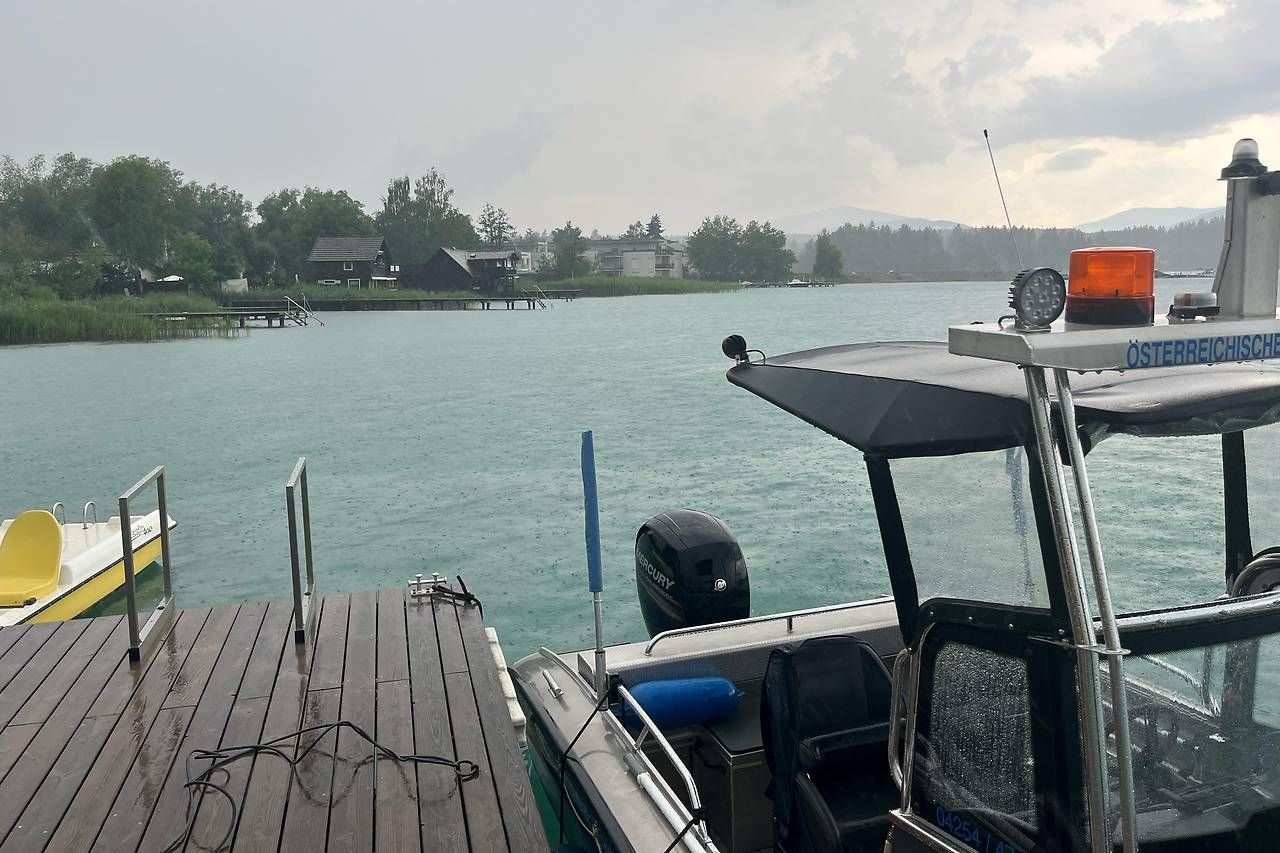 Die Wasserrettung konnte in letzter Sekunde einschreiten. 