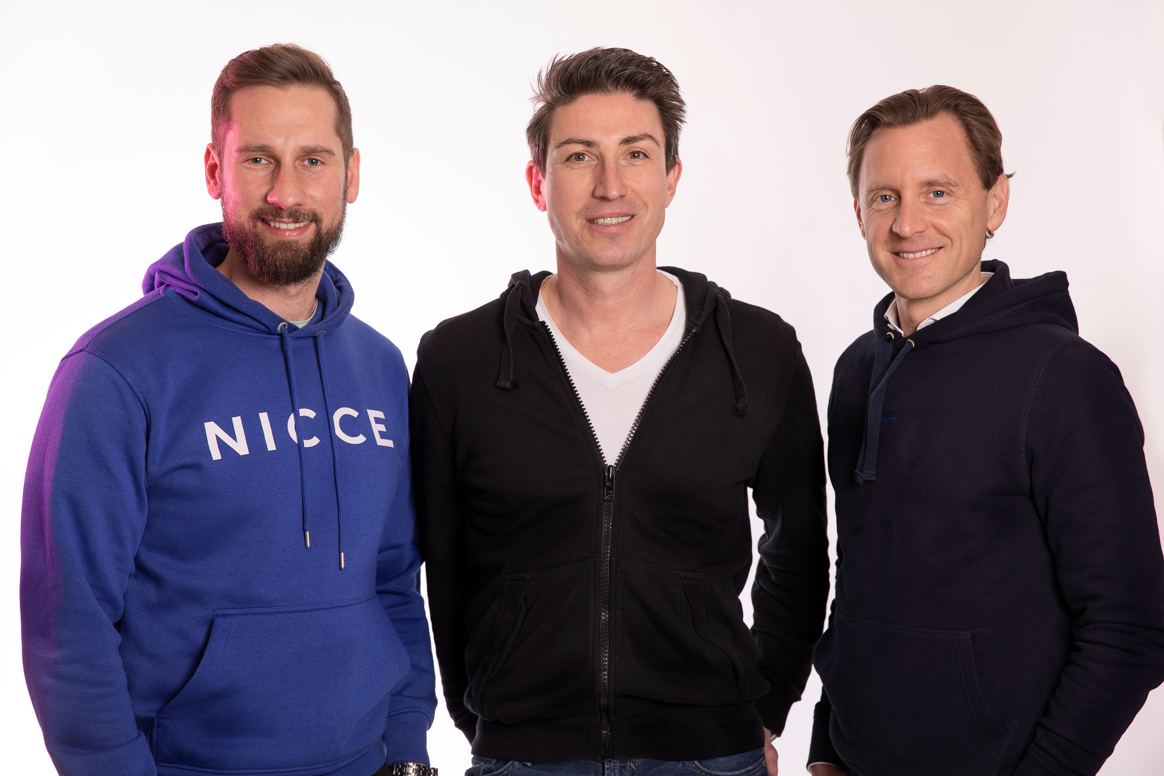 Michael Mack, Florian Binder und Daniel Horak.