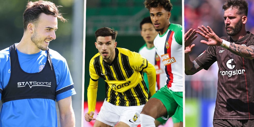 Haris Tabakovic geht zur Austria, Adrian Grbic dementiert das LASK-Gerücht, Guido Burgstaller kehrt zu Rapid zurück.