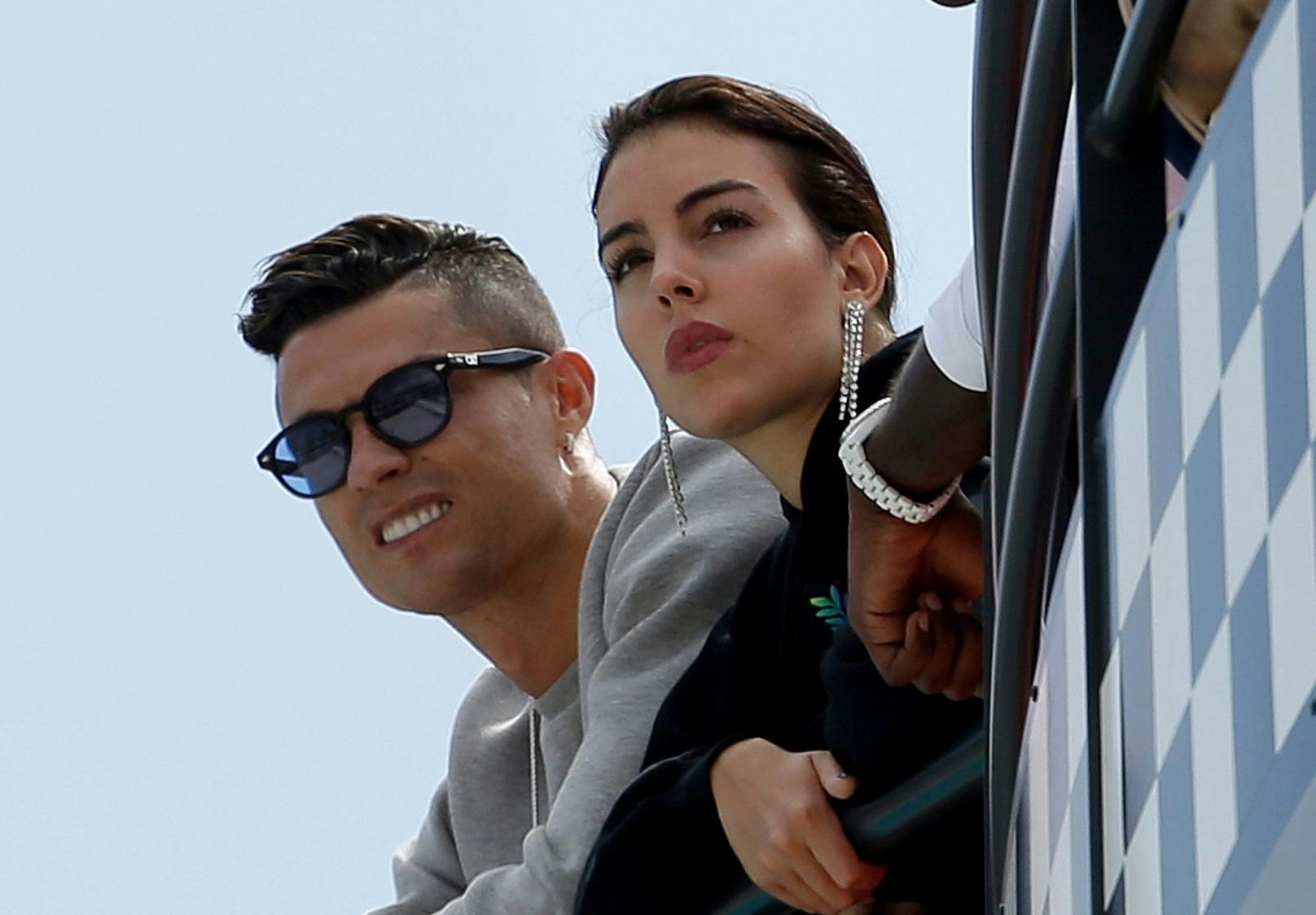 Cristiano Ronaldo und seine Freundin Georgina Rodriguez. 
