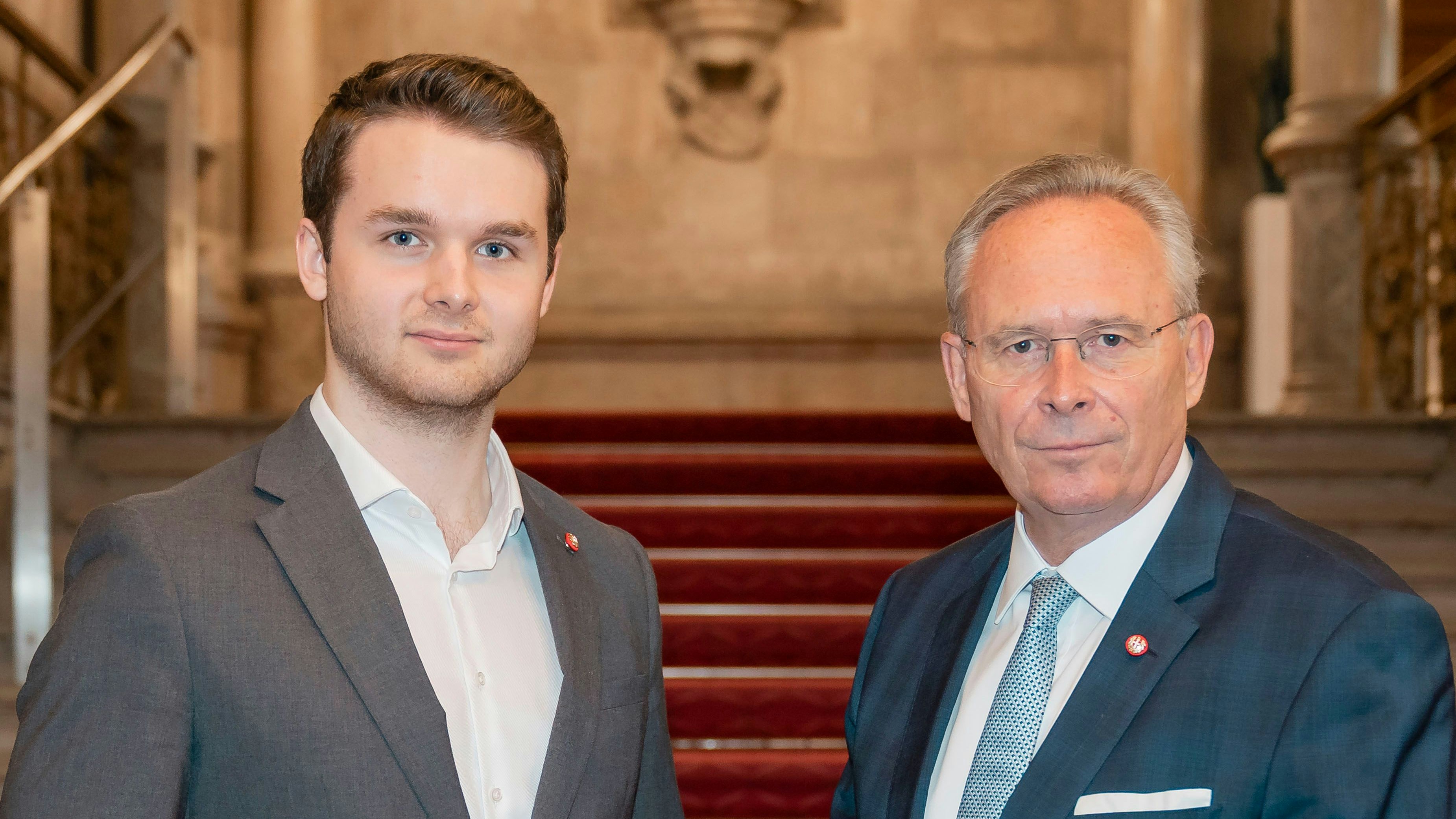 VP-Bildungssprecher Zierfuß (li.) und Wiens VP-Chef Mahrer bessere Rahmenbedingungen und Ressourceneinsätze in Wiens Schulen.