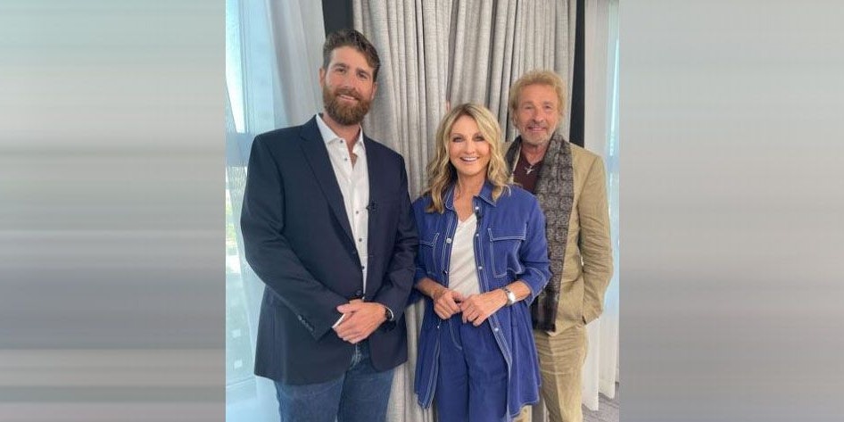 Thomas Gottschalk mit seinem Sohn und Frauke Ludowig