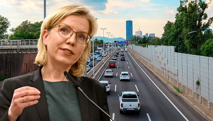 Leonore Gewessler, Bundesministerin für Klimaschutz, Umwelt, Energie, Mobilität, Innovation in Österreich. 